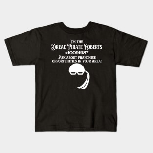 Dread Pirate Franchises (Dark Shirts) Kids T-Shirt